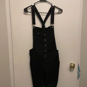 Black Hollister overalls medium